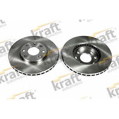 Photo Brake Disc KRAFT AUTOMOTIVE 6041650