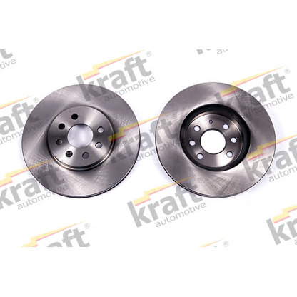 Photo Brake Disc KRAFT AUTOMOTIVE 6041745