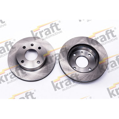 Photo Brake Disc KRAFT AUTOMOTIVE 6042020