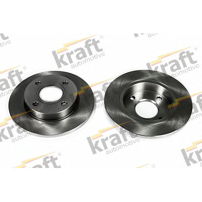 Photo Brake Disc KRAFT AUTOMOTIVE 6042095