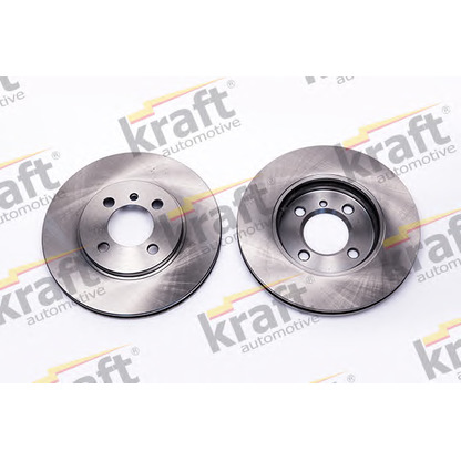 Foto Disco de freno KRAFT AUTOMOTIVE 6042520