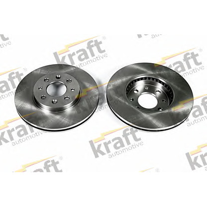 Photo Brake Disc KRAFT AUTOMOTIVE 6045110