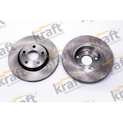 Foto Disco  freno KRAFT AUTOMOTIVE 6045112