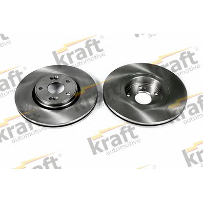 Photo Brake Disc KRAFT AUTOMOTIVE 6045420