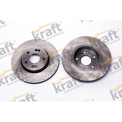 Foto Disco de freno KRAFT AUTOMOTIVE 6045450