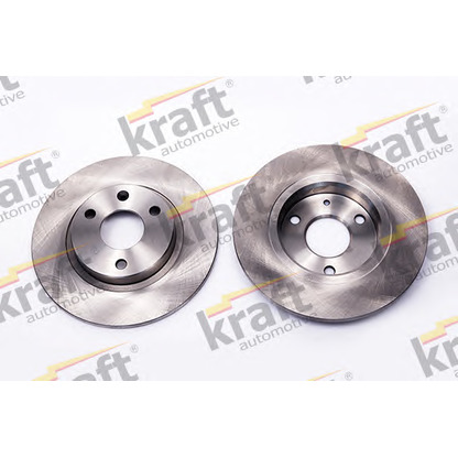 Foto Disco de freno KRAFT AUTOMOTIVE 6045950