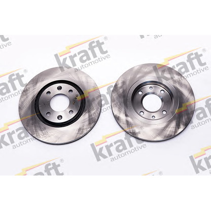 Foto Disco  freno KRAFT AUTOMOTIVE 6045980