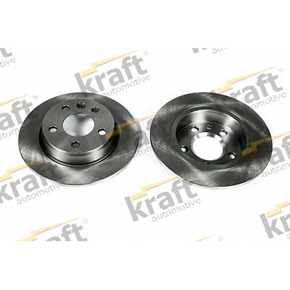 Photo Brake Disc KRAFT AUTOMOTIVE 6050500