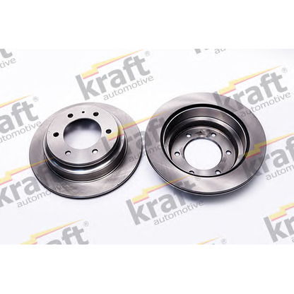 Foto Disco de freno KRAFT AUTOMOTIVE 6051620