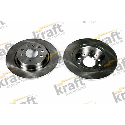 Photo Brake Disc KRAFT AUTOMOTIVE 6051650