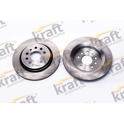 Photo Brake Disc KRAFT AUTOMOTIVE 6051651