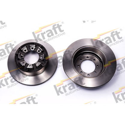 Foto Disco  freno KRAFT AUTOMOTIVE 6053400