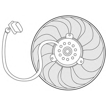 Photo Ventilateur, refroidissement du moteur CTR 1209651