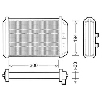 Foto Radiador de calefacción CTR 1228019