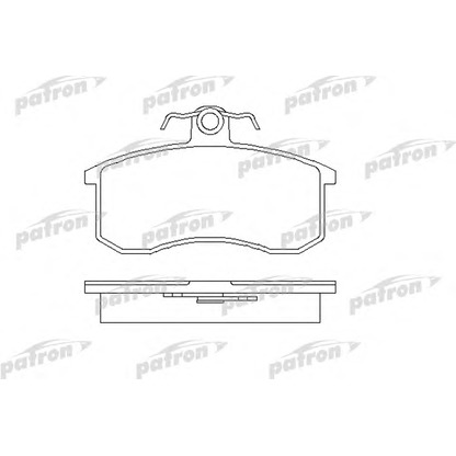 Photo Brake Pad Set, disc brake PATRON PBP527