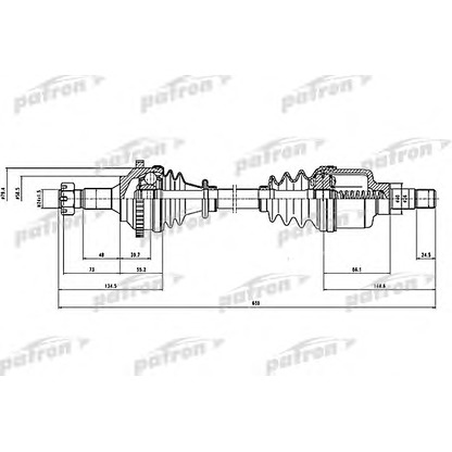 Photo Arbre de transmission PATRON PDS1563