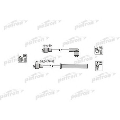Photo Ignition Cable Kit PATRON PSCI1007