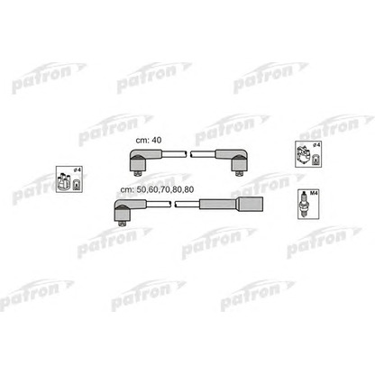 Photo Kit de câbles d'allumage PATRON PSCI1010