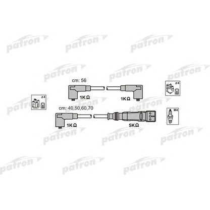 Photo Kit de câbles d'allumage PATRON PSCI1017