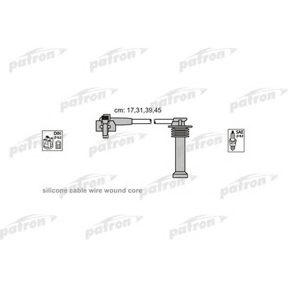 Photo Ignition Cable Kit PATRON PSCI2005