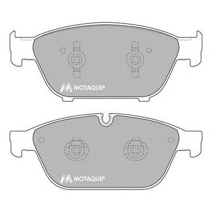 Photo Brake Pad Set, disc brake MOTAQUIP LVXL1709