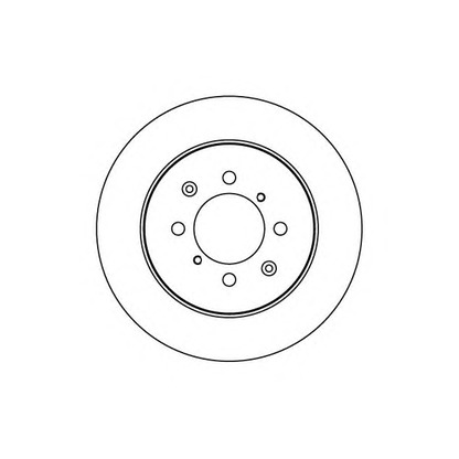 Фото Тормозной диск MOTAQUIP LVBD1018Z