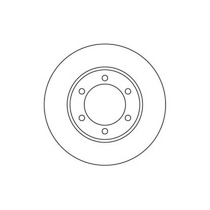 Фото Тормозной диск MOTAQUIP LVBD1070Z