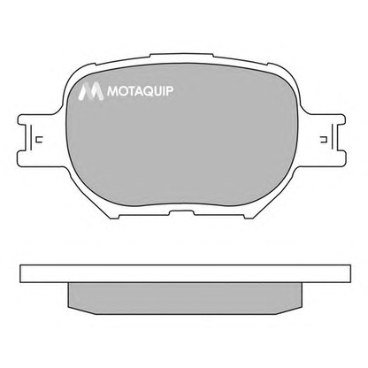 Photo Brake Pad Set, disc brake MOTAQUIP LVXL1011