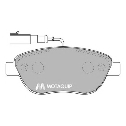 Photo Brake Pad Set, disc brake MOTAQUIP LVXL1040