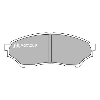 Фото Комплект тормозных колодок, дисковый тормоз MOTAQUIP LVXL1080