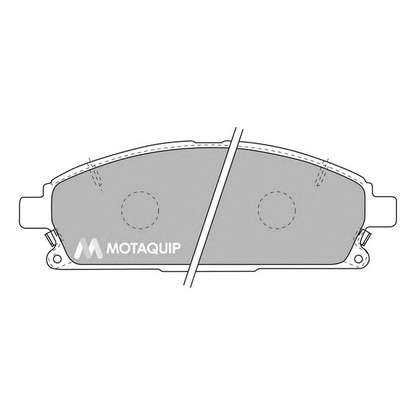 Фото Комплект тормозных колодок, дисковый тормоз MOTAQUIP LVXL1085