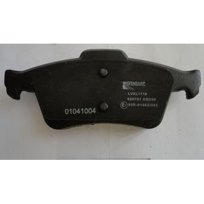 Photo Brake Pad Set, disc brake MOTAQUIP LVXL1118