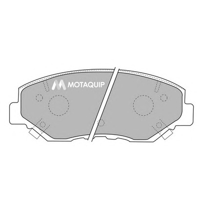 Фото Комплект тормозных колодок, дисковый тормоз MOTAQUIP LVXL1150