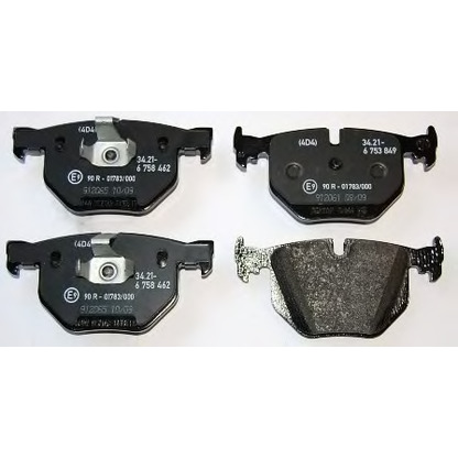 Photo Brake Pad Set, disc brake MOTAQUIP LVXL1176