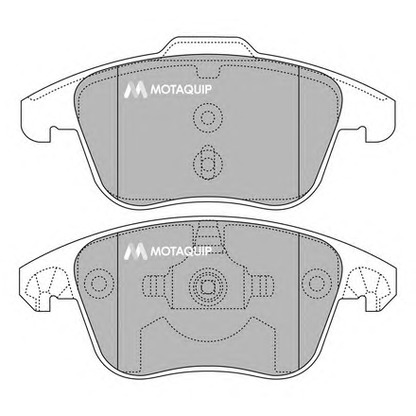 Foto Bremsbelagsatz, Scheibenbremse MOTAQUIP LVXL1373