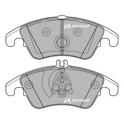 Foto Juego de pastillas de freno MOTAQUIP LVXL1424
