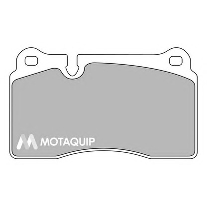 Фото Комплект тормозных колодок, дисковый тормоз MOTAQUIP LVXL1445