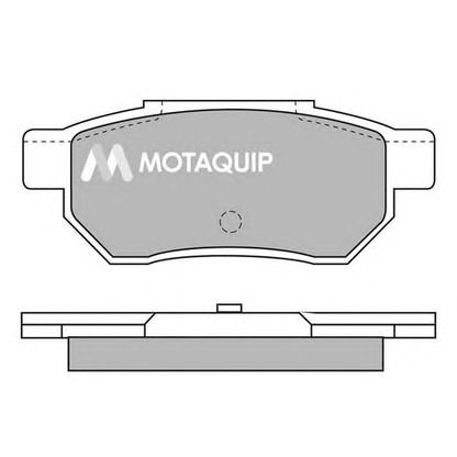 Фото Комплект тормозных колодок, дисковый тормоз MOTAQUIP LVXL469