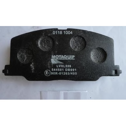 Photo Brake Pad Set, disc brake MOTAQUIP LVXL559