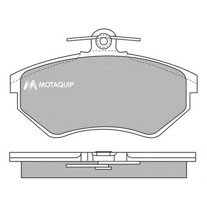 Photo Brake Pad Set, disc brake MOTAQUIP LVXL690