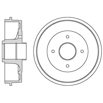 Photo Brake Drum MOTAQUIP VBD2