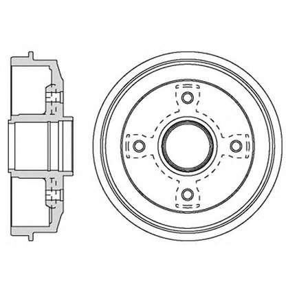 Photo Brake Drum MOTAQUIP VBD630