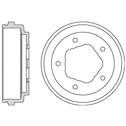 Photo Brake Drum MOTAQUIP VBD675