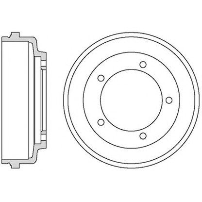 Foto Bremstrommel MOTAQUIP VBD677