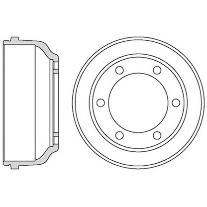 Photo Brake Drum MOTAQUIP VBD678