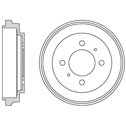 Photo Brake Drum MOTAQUIP VBD688