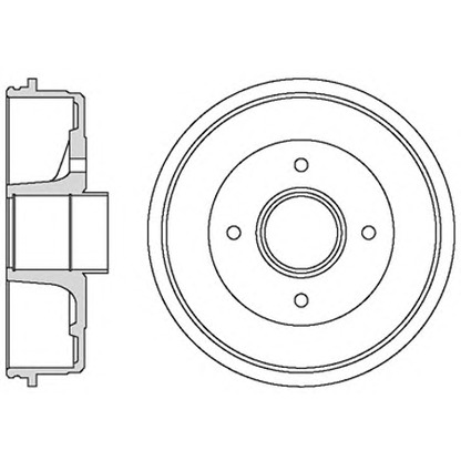 Photo Brake Drum MOTAQUIP VBE601