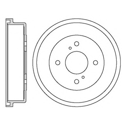 Photo Brake Drum MOTAQUIP VBE645