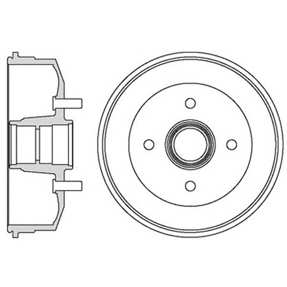 Photo Brake Drum MOTAQUIP VBE680