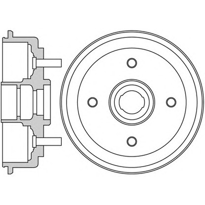 Photo Brake Drum MOTAQUIP VBE687